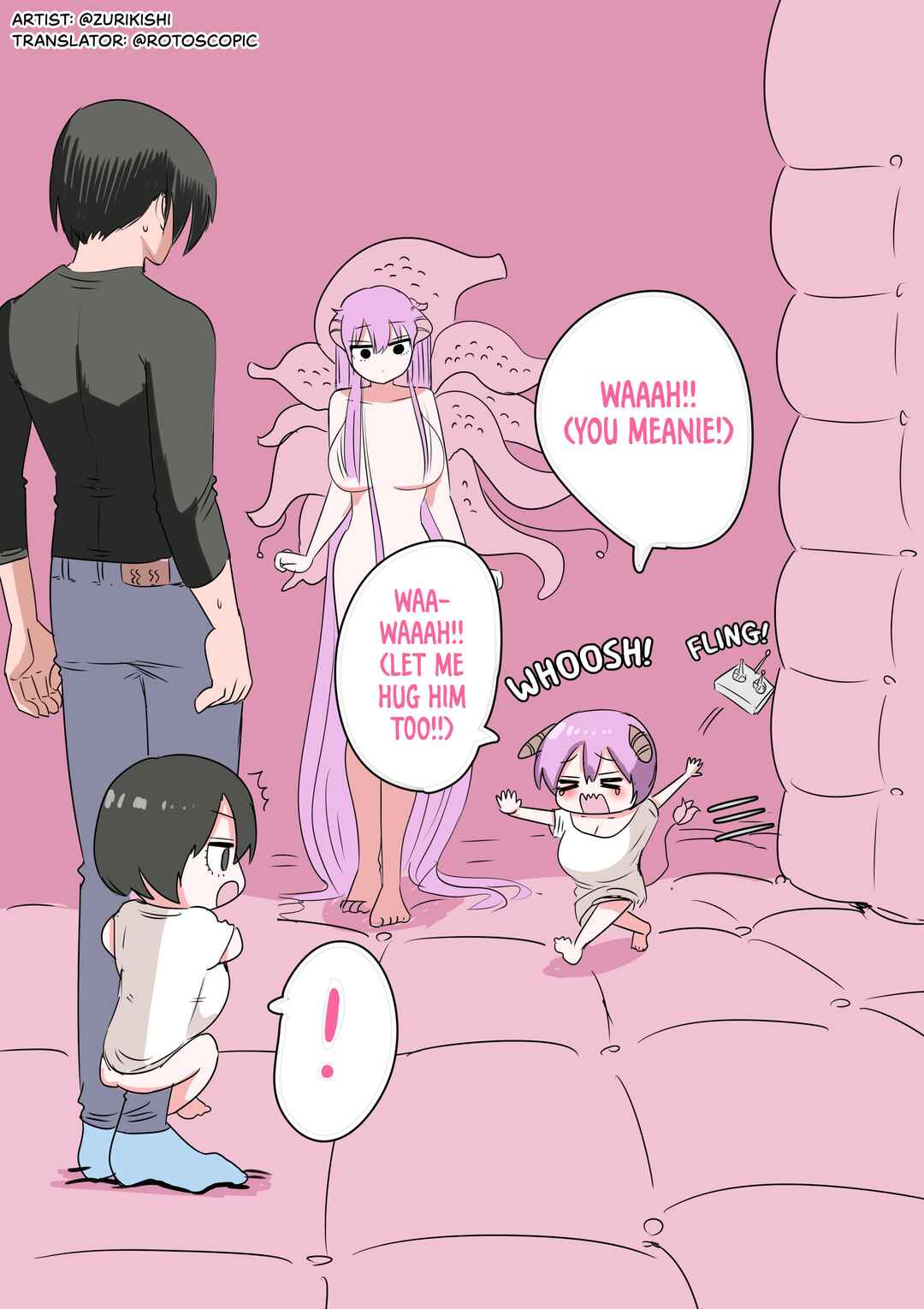 Half Succubus wo Hirotta Chapter 22.5 - Page 1