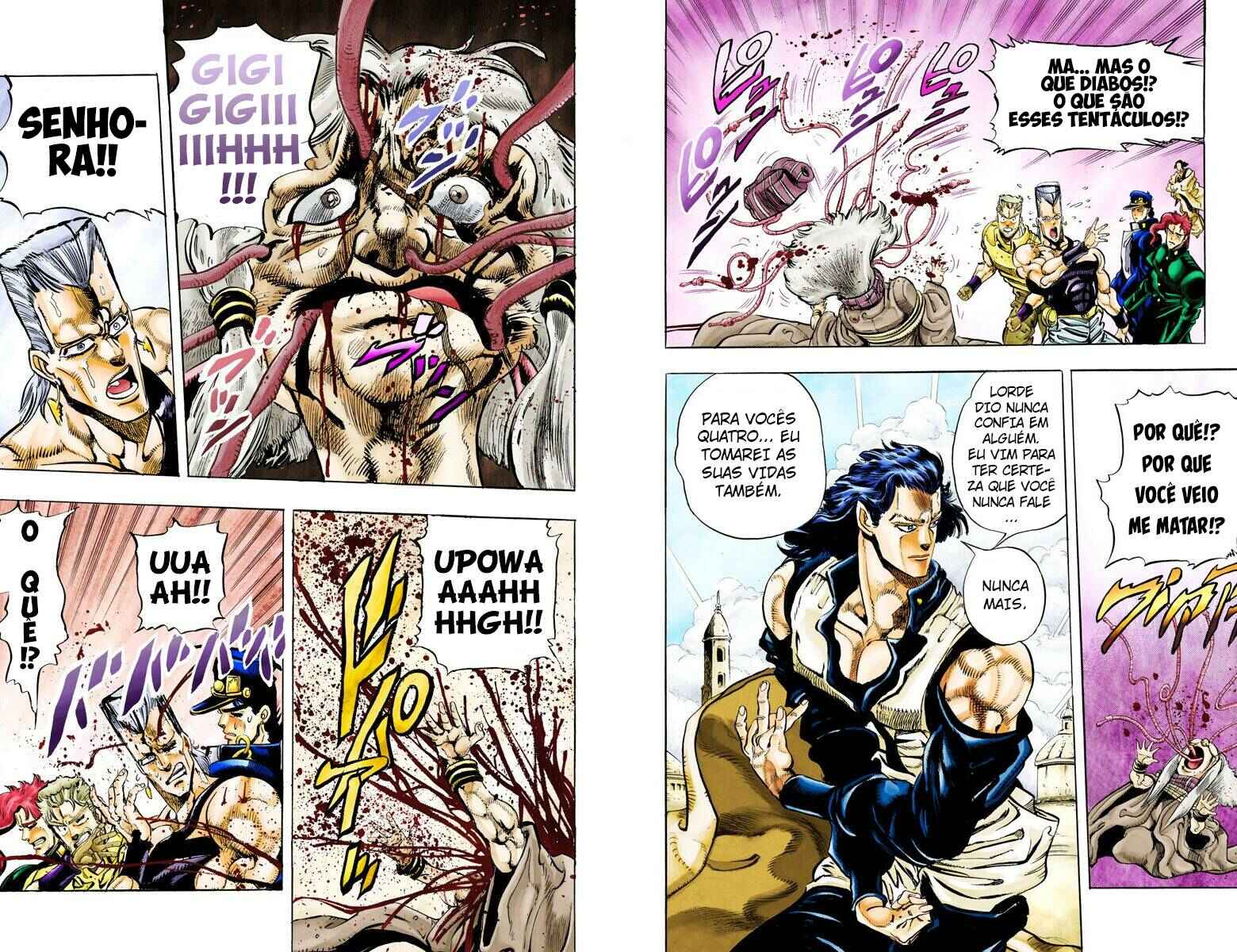 JoJo no Kimyou na Bouken: Part 3 - Stardust Crusaders Color-ban Chapter 47 - Page 8