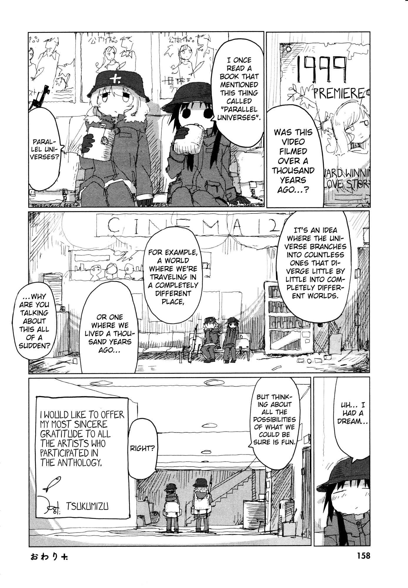 Girls' Last Tour Official Anthology Comic Chapter 20 - Page 8