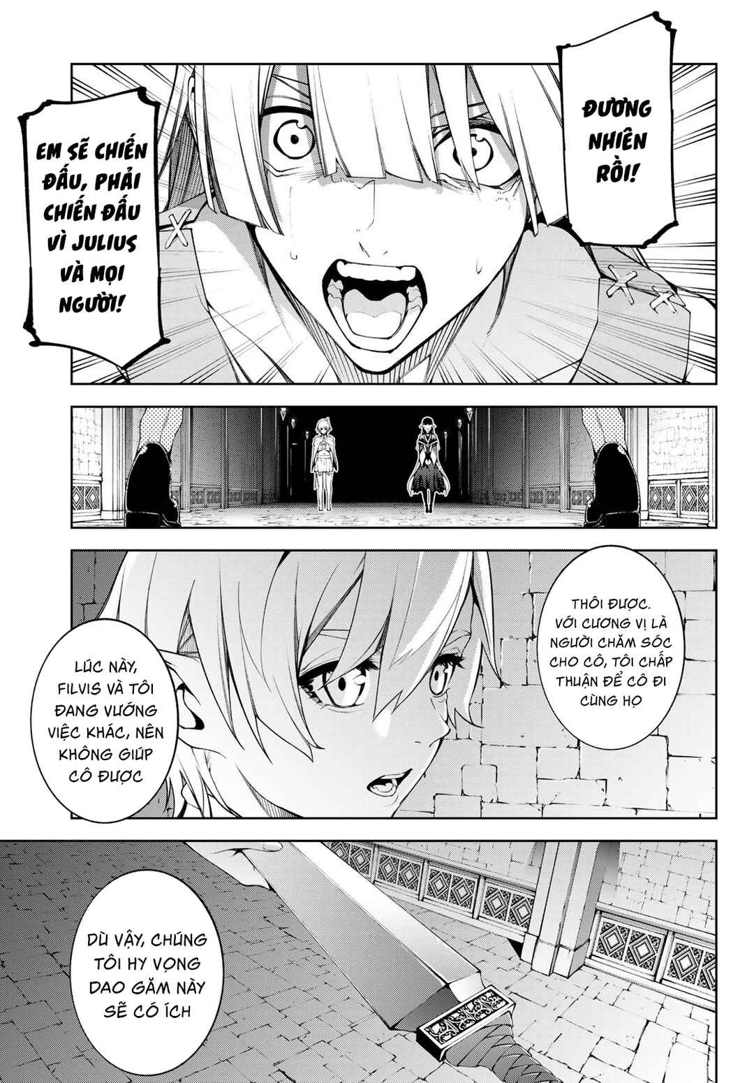 Tsue to Tsurugi no Wistoria Chapter 53 - Page 9