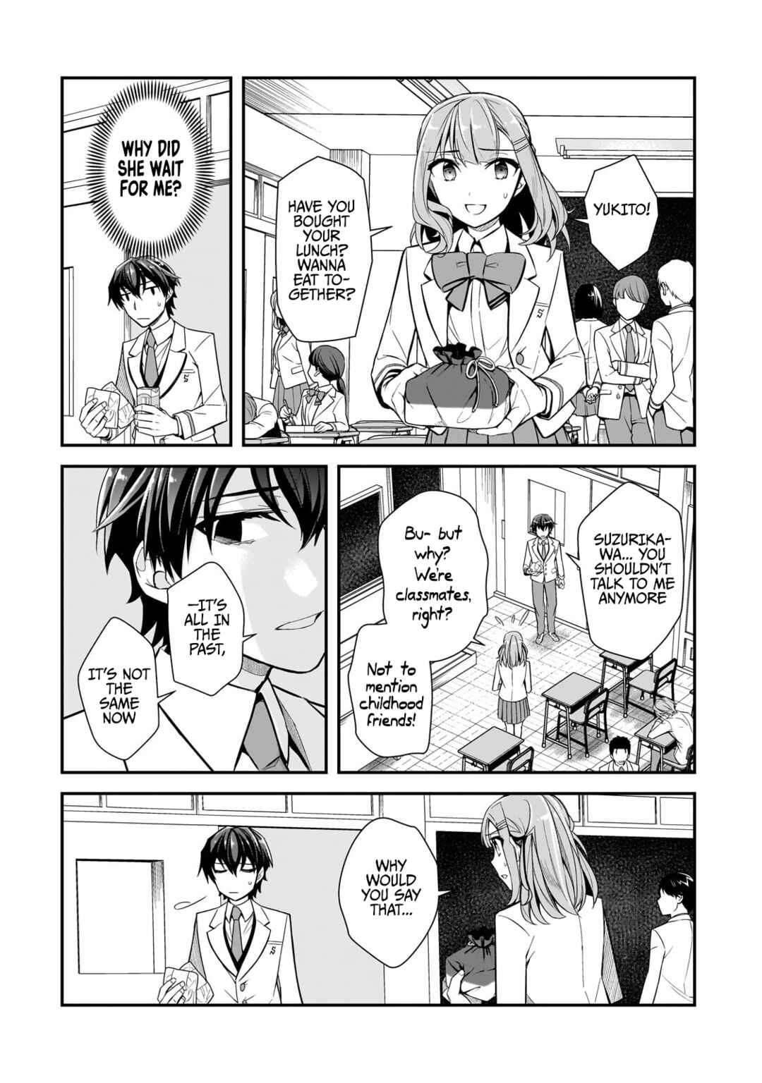 Ore ni Trauma wo Ataeta Joshi-tachi ga Chirachira Mitekuru kedo, Zannen desuga Teokure desu Chapter 2 - Page 14