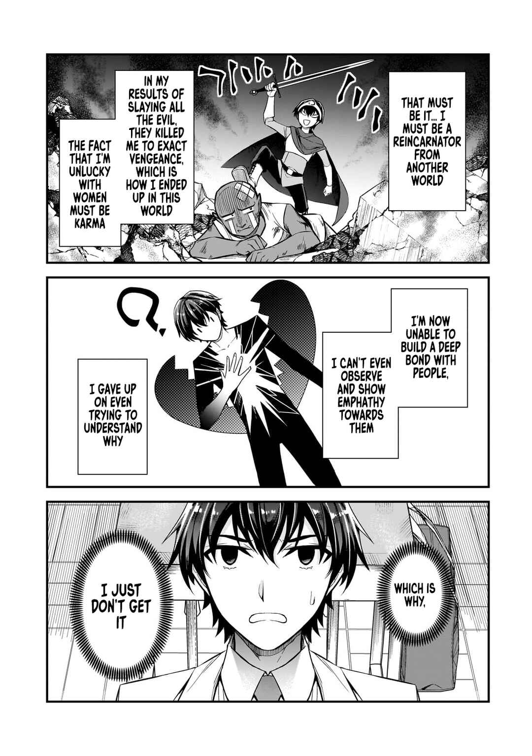 Ore ni Trauma wo Ataeta Joshi-tachi ga Chirachira Mitekuru kedo, Zannen desuga Teokure desu Chapter 2 - Page 3