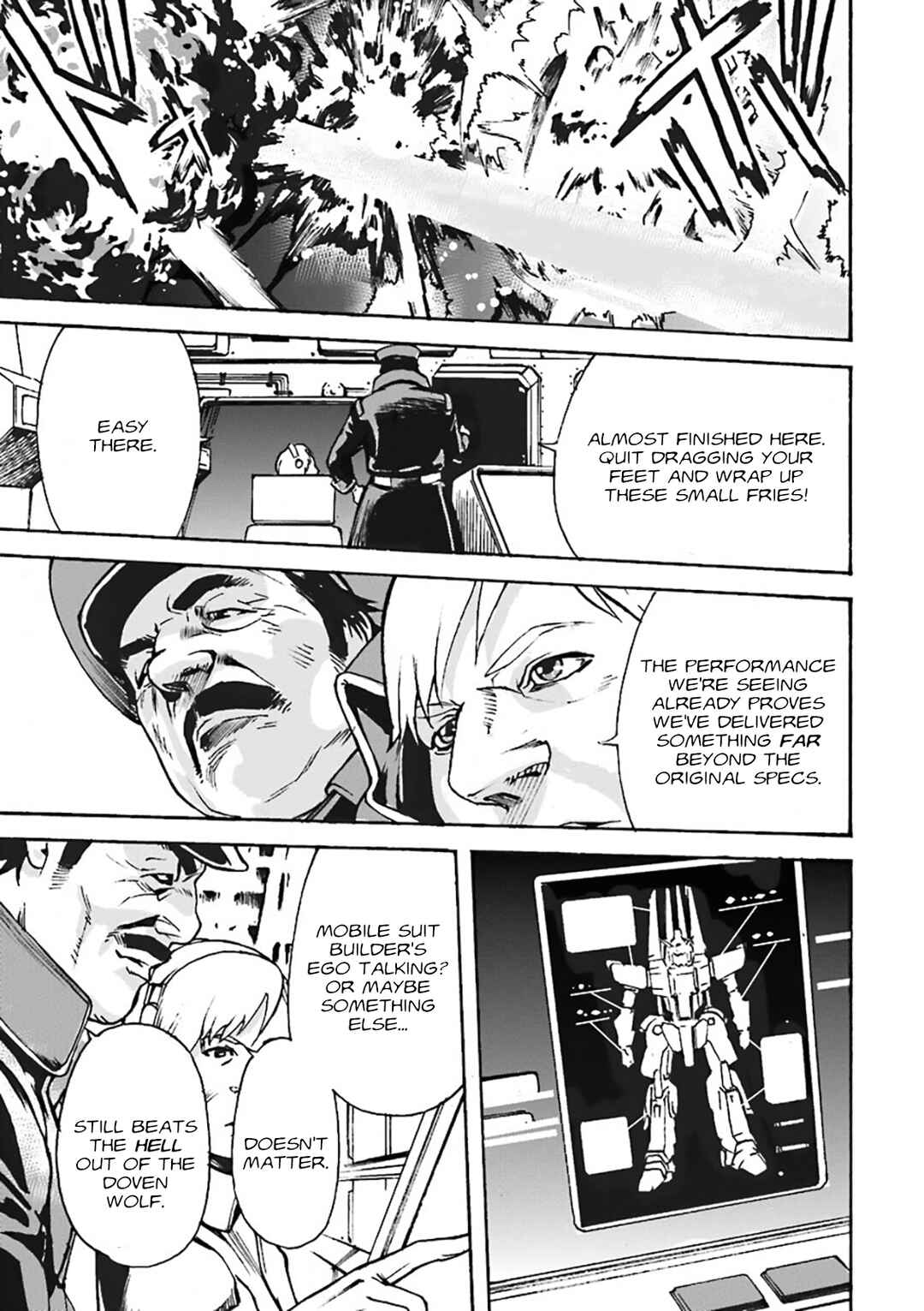 Mobile Suit Gundam UC MSV Wedge Chapter 1 - Page 23