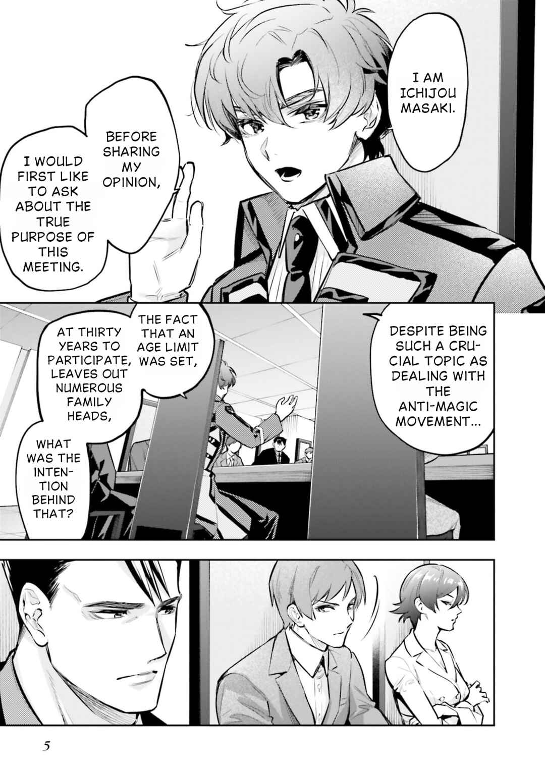 Mahouka Koukou no Rettousei: Douran no Joshou-hen Chapter 17 - Page 9