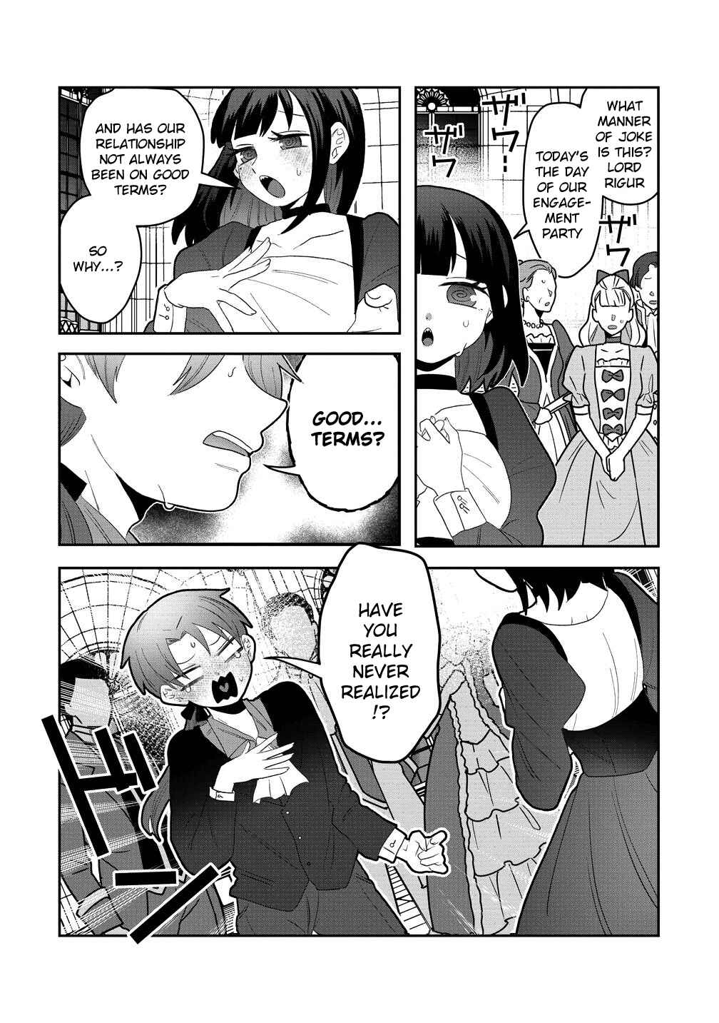 Yandere Kakusei!!: Suterareta Reijou wa Saikyou Koushaku ni Gekiomo Attack-chuu! Chapter 1 - Page 6