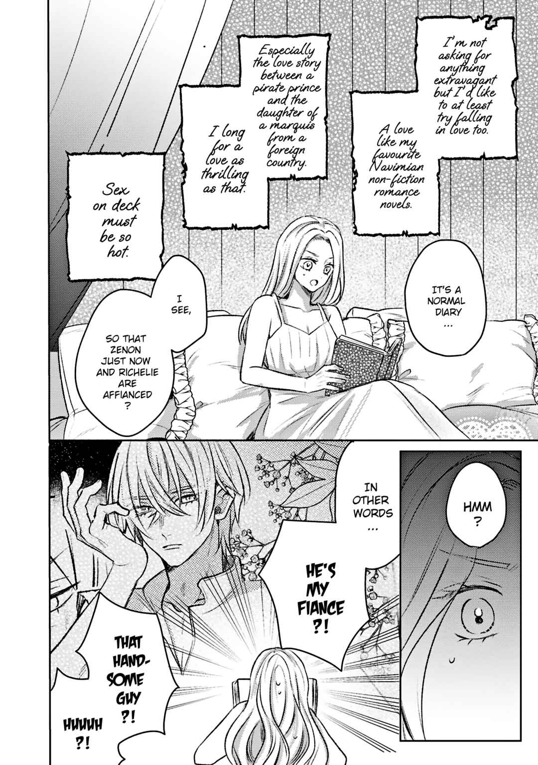 Ko, Konna Ikemen ga Watashi no Osananajimi de Kon'yakusha Desutte? Sasuga Akuyaku Reijou, Sore Kurai no Utsuwa Janakereba Konna Taiyaku Tsutomaranai Wa Chapter 2 - Page 10