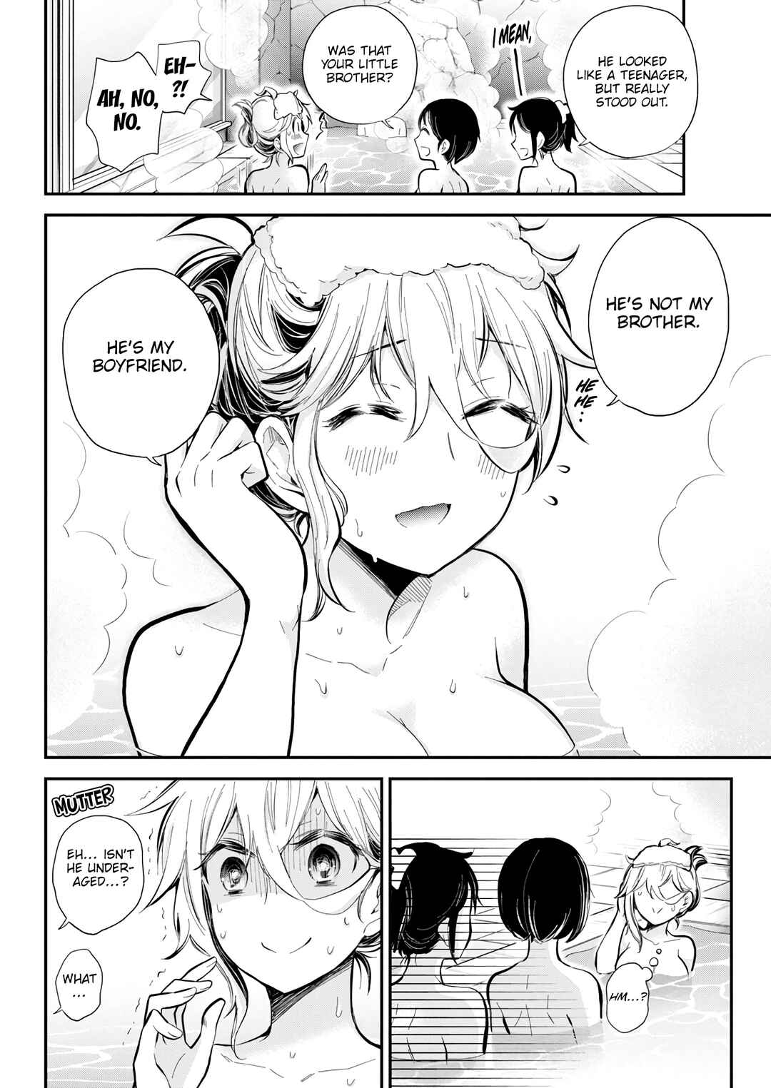 Shingeki no Eroko-san: Hen na Oneesan wa Danshi Kousei to Nakayoku Naritai Chapter 53 - Page 7