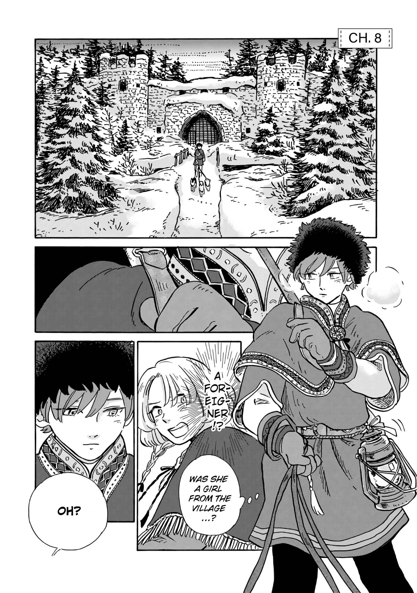 Hokuo Kizoku to Moukinzuma no Yukiguni Karigurashi Chapter 8 - Page 2