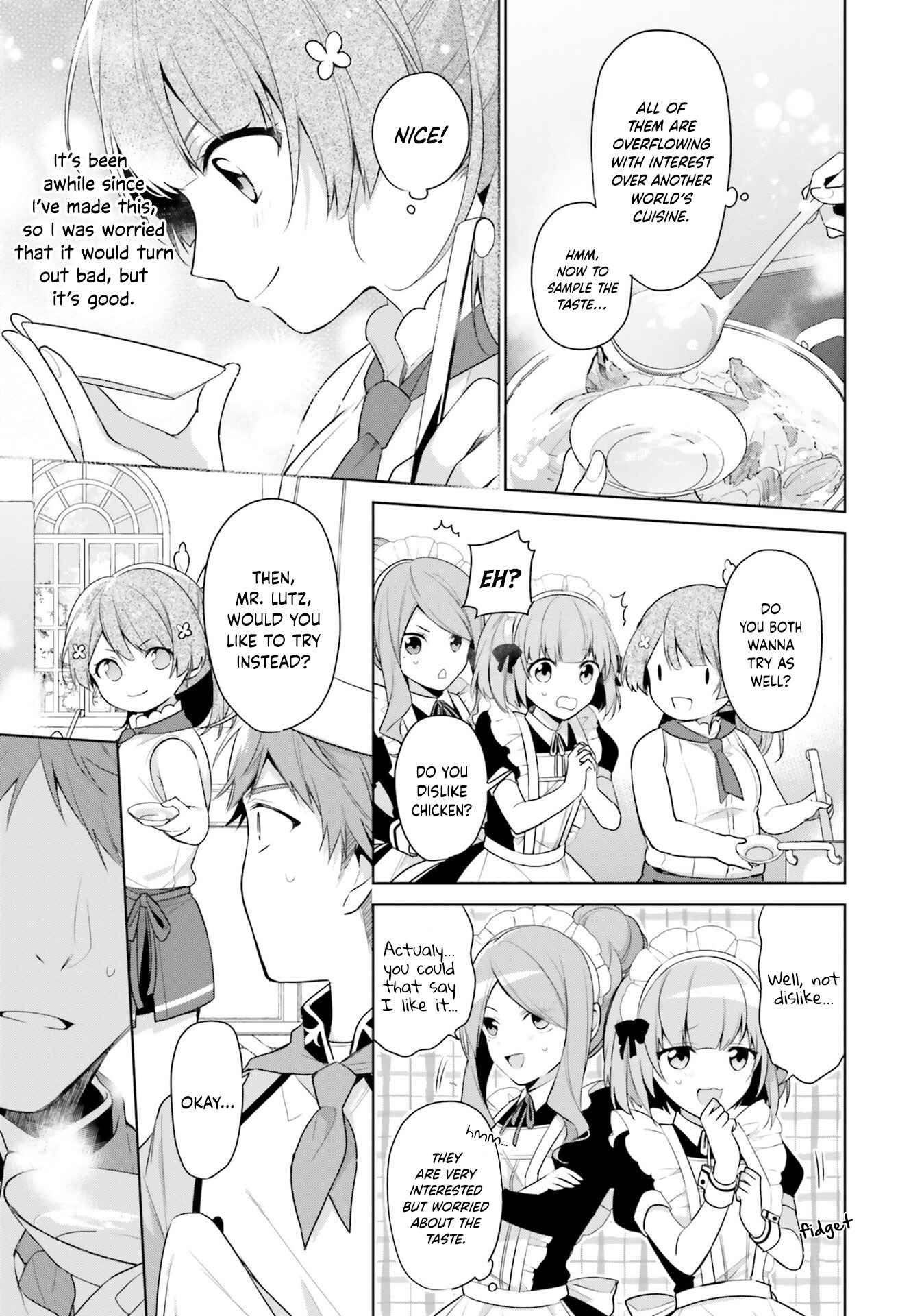 Seijo ja Nakatta node, Oukyuu de Nonbiri Gohan wo Tsukuru Koto ni Shimashita Chapter 3 - Page 15
