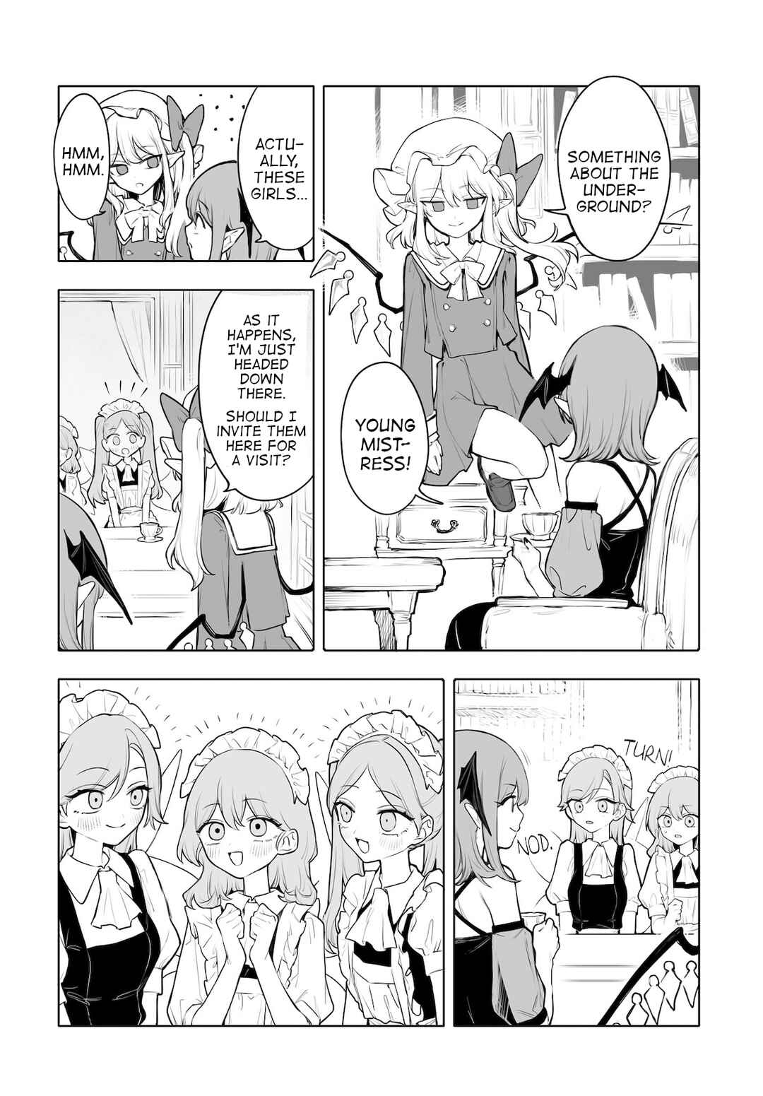 Touhou Project Niji Sousaku Series - Koumakan no Onnatachi Chapter 8 - Page 4