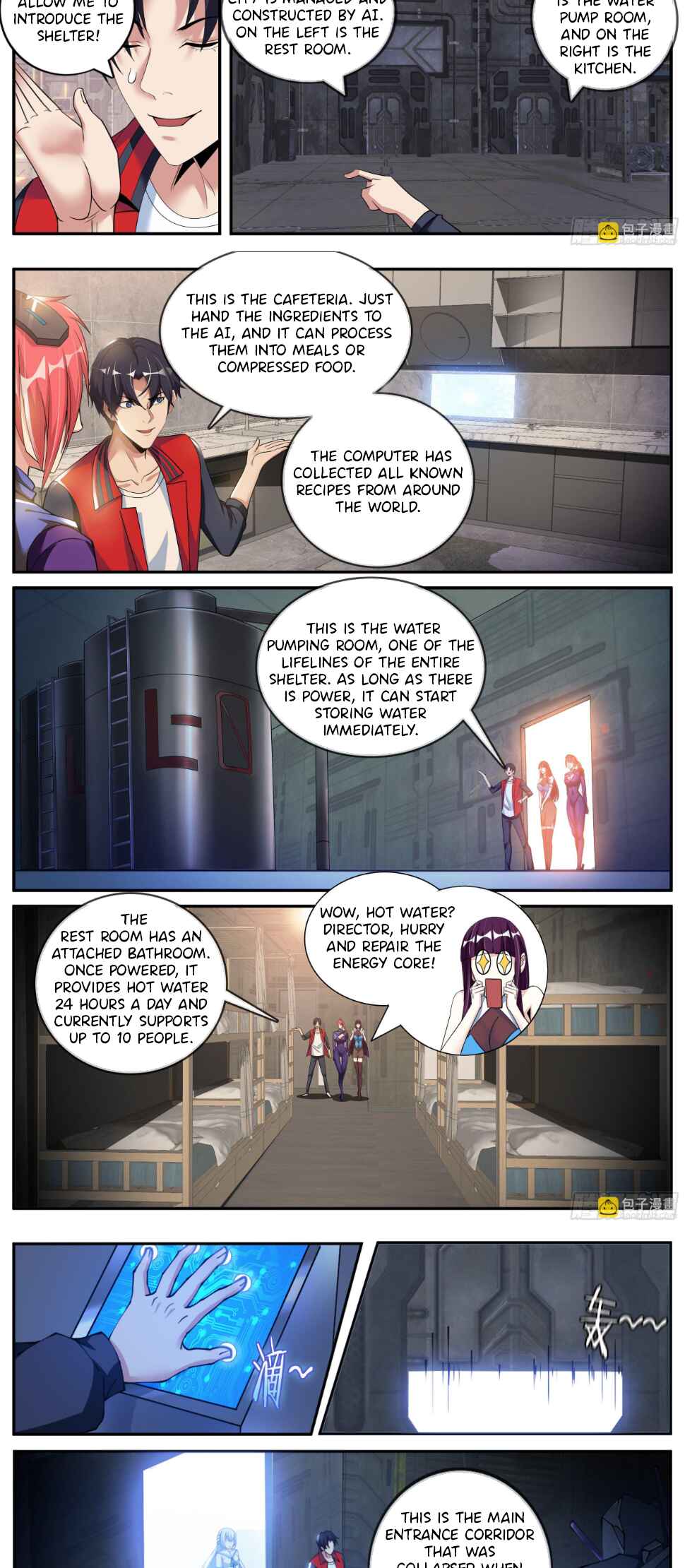 Xìtǒng Sòng Wǒ Bìnànsuǒ Chapter 13 - Page 3