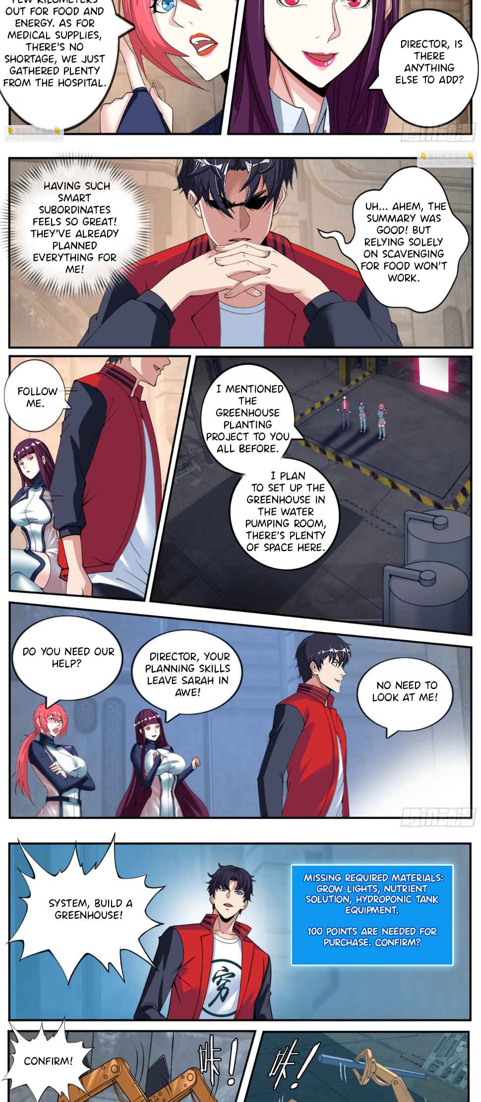 Xìtǒng Sòng Wǒ Bìnànsuǒ Chapter 13 - Page 8