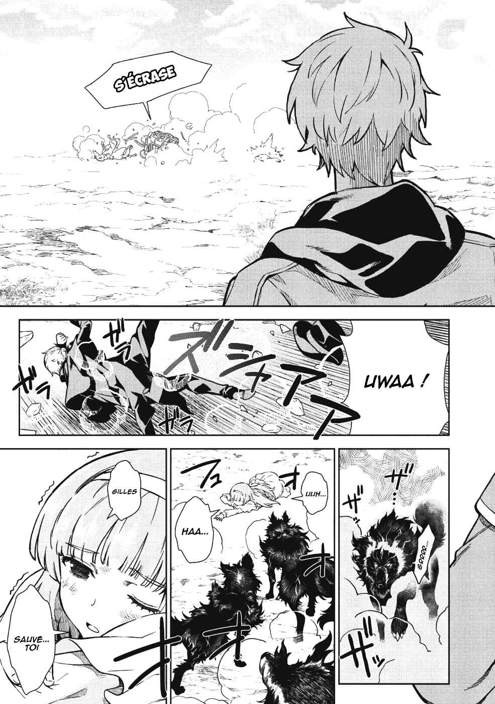 Magan to Dangan wo Tsukatte Isekai wo Buchinuku! Chapter 1 - Page 6