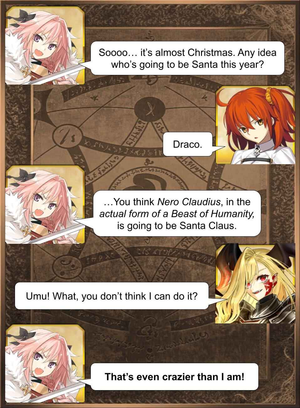 Daily Chaldea Chapter 2412 - Page 1