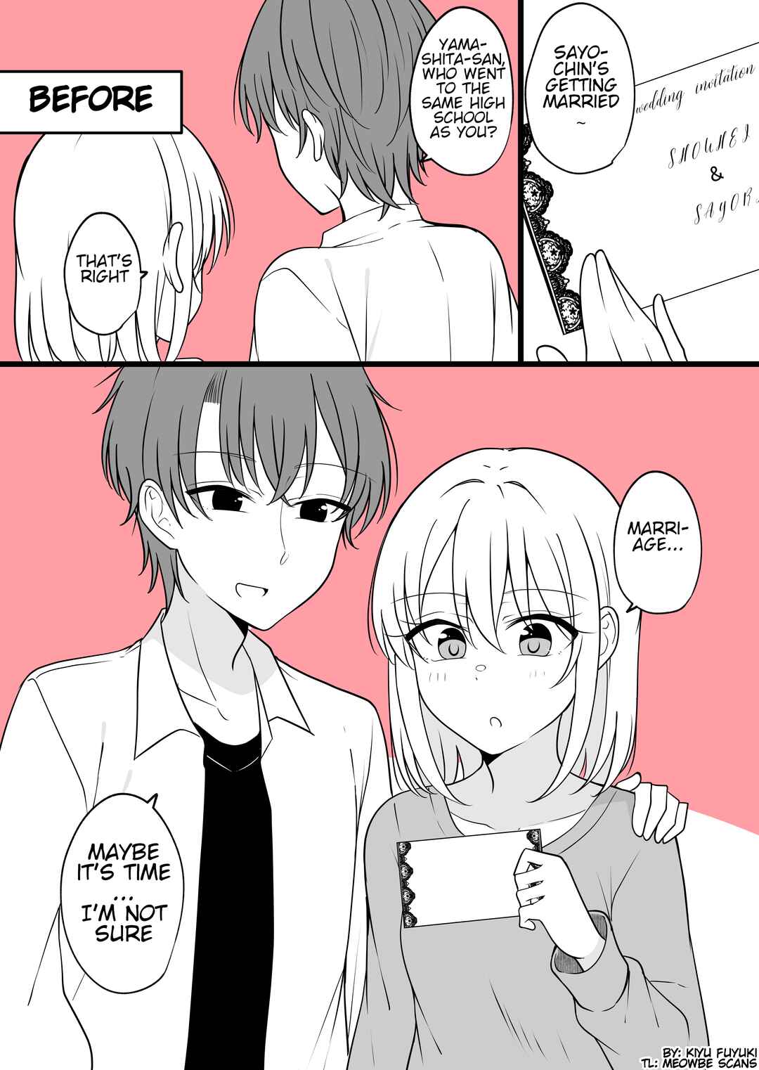 Aru Hi Kareshi ga Onnanoko ni Natteshimata Couple no Nichijou Chapter 50 - Page 1