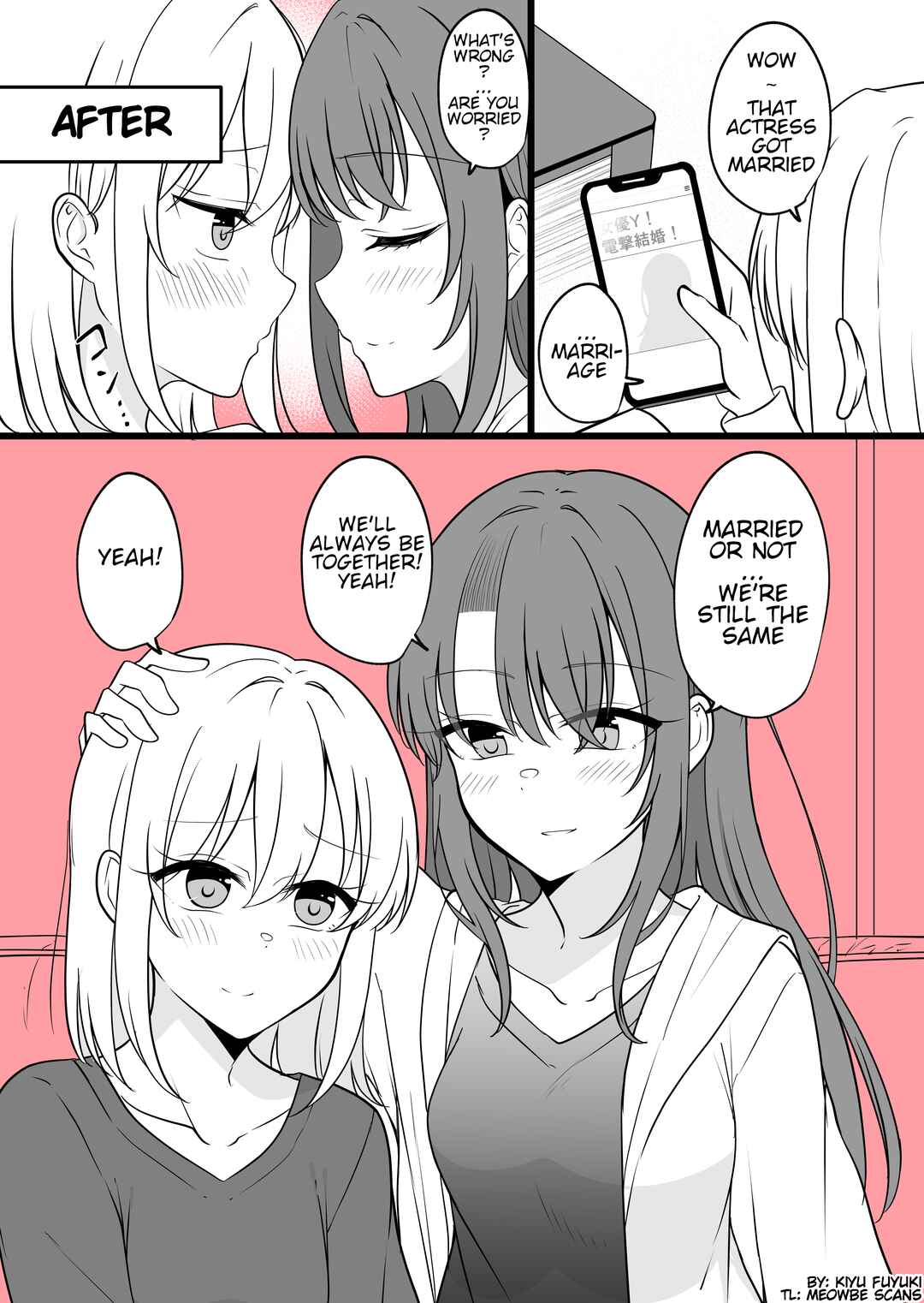 Aru Hi Kareshi ga Onnanoko ni Natteshimata Couple no Nichijou Chapter 50 - Page 2