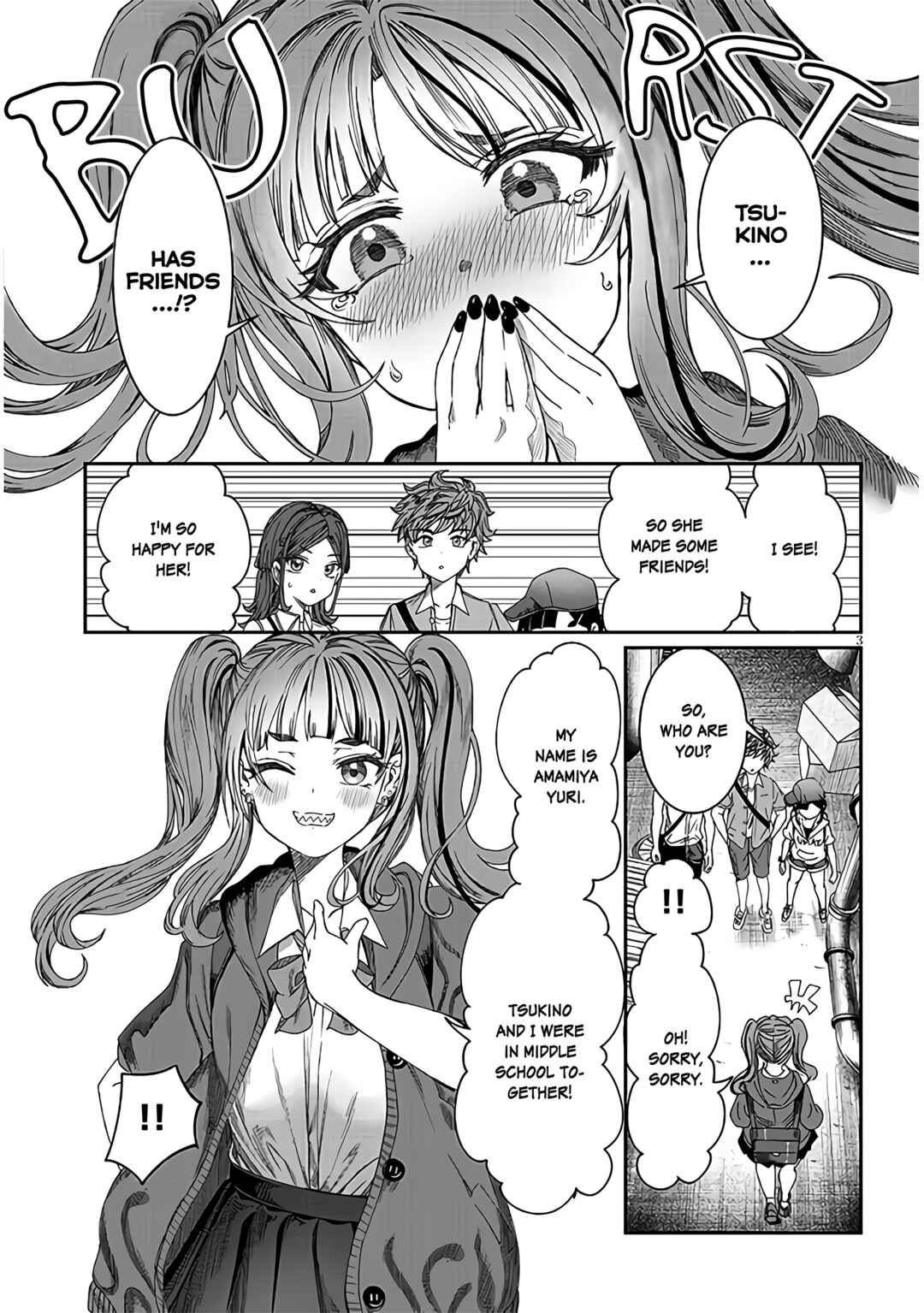 Kimi wa Yakamashi Tojite yo Kuchi wo! Chapter 20 - Page 3