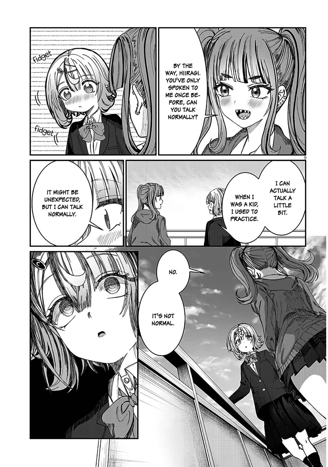 Kimi wa Yakamashi Tojite yo Kuchi wo! Chapter 20 - Page 9