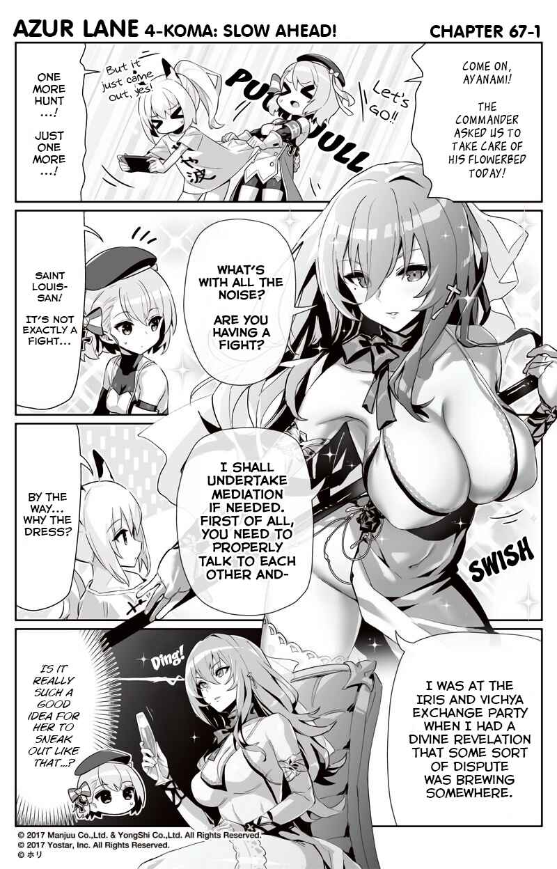 Azur Lane: Bisoku Zensin! Chapter 67 - Page 1