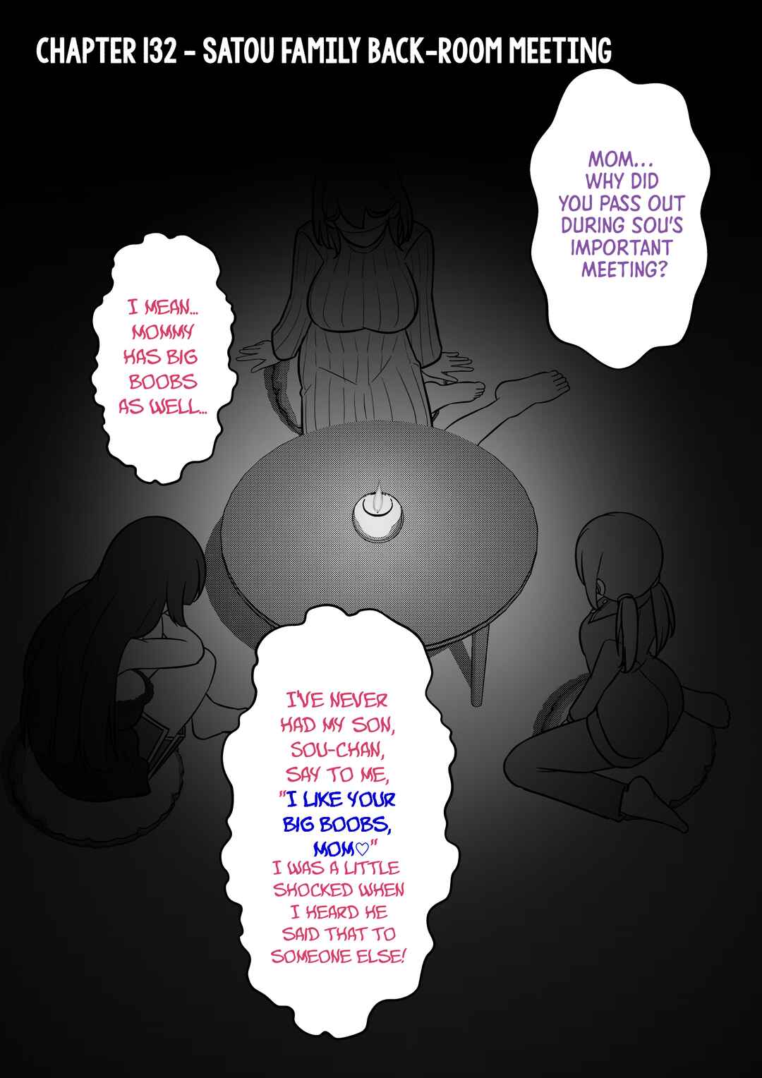 Danjo-hi 1:39 no Heikou Sekai wa Omoi no Hoka Futsuu Chapter 132 - Page 1