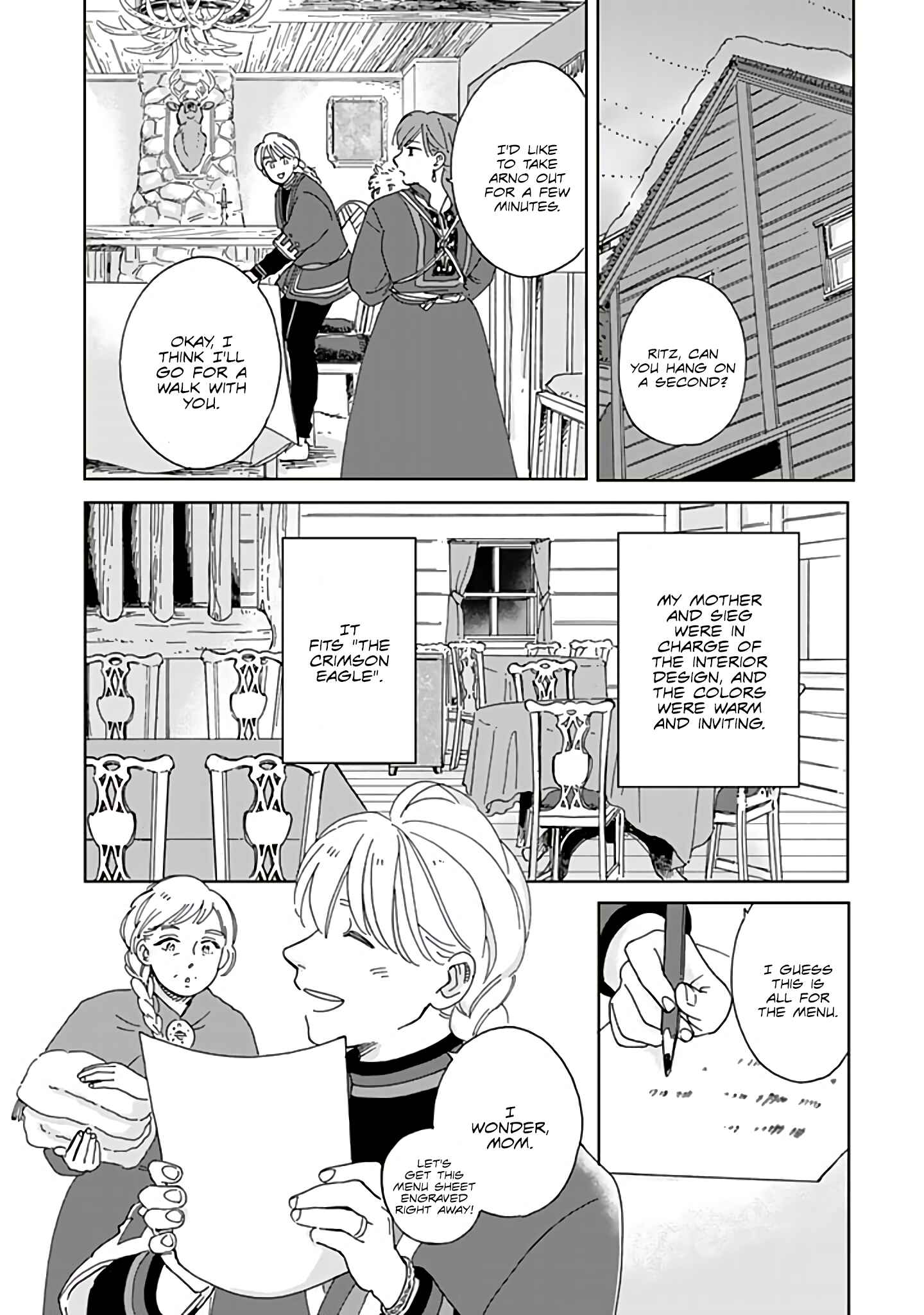 Hokuo Kizoku to Moukinzuma no Yukiguni Karigurashi Chapter 70 - Page 2