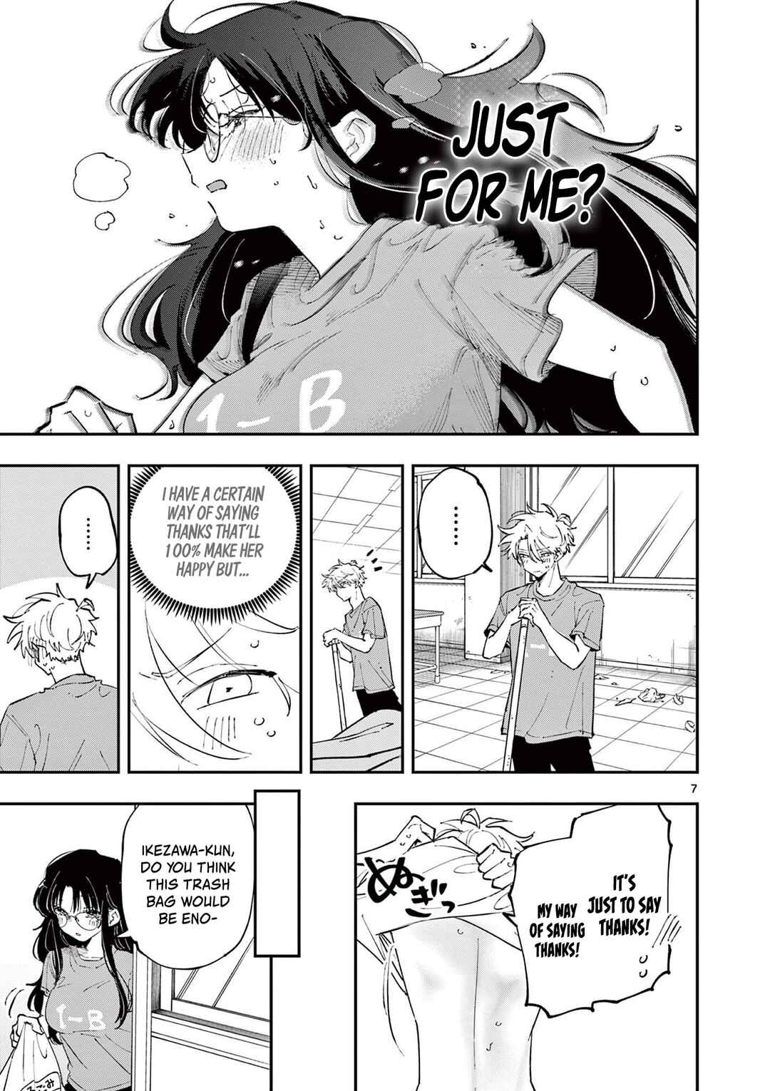 Tonari no Seki no Yatsu ga Souiu Me de Mitekuru Chapter 30 - Page 7