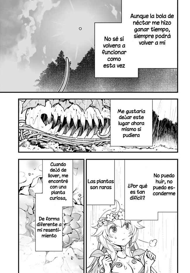 Shokubutsu Monster Musume Nikki: Seijo datta Watashi ga Uragirareta Hate ni Alraune ni Tensei Shite Shimatta node, kore kara wa Kougousei o Shinagara Shizuka ni Shokubutsu Life o Sugoshimasu Chapter 7 - Page 15