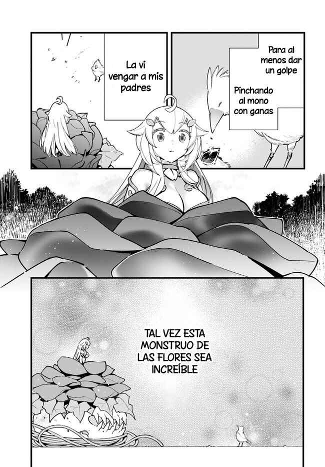 Shokubutsu Monster Musume Nikki: Seijo datta Watashi ga Uragirareta Hate ni Alraune ni Tensei Shite Shimatta node, kore kara wa Kougousei o Shinagara Shizuka ni Shokubutsu Life o Sugoshimasu Chapter 7 - Page 9
