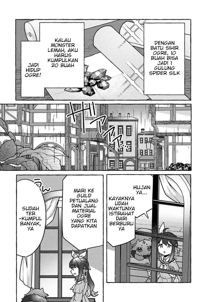 Watashi, Kumo na Monster wo Tame Shitanode, Spider Silk de Saiho wo Ganbarimasu! Chapter 4 - Page 10
