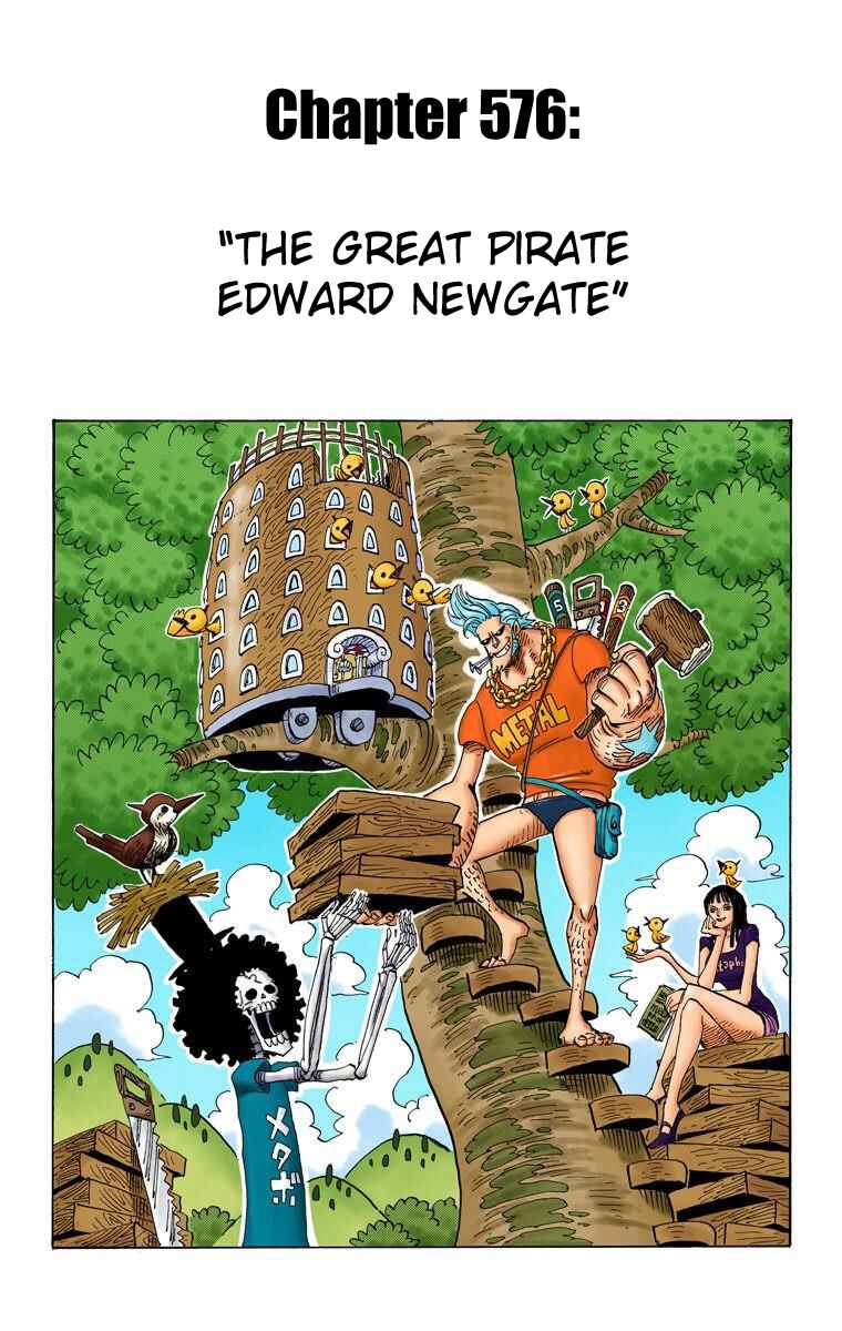 One Piece (Official Colored) Chapter 576 - Page 2