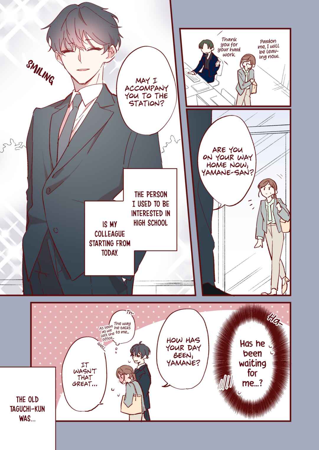 Okaeri, Hatsukoi. Chapter 19 - Page 1