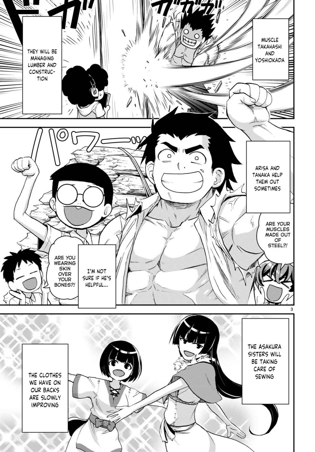 Isekai Yurutto Survival Seikatsu ~Gakkou no Minna to Isekai no Mujintou ni Tenishitakedo Ore Dake Rakushou desu~ Chapter 24 - Page 4