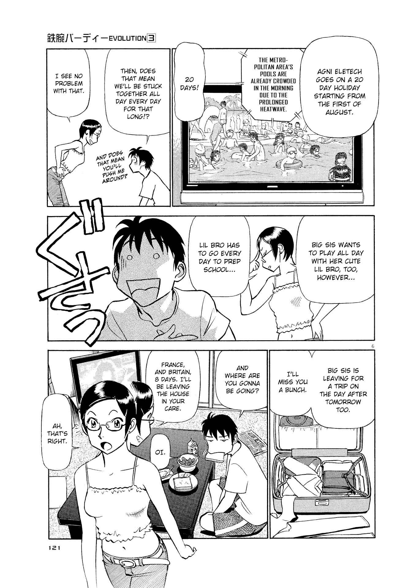 Tetsuwan Birdy Evolution Chapter 28 - Page 6