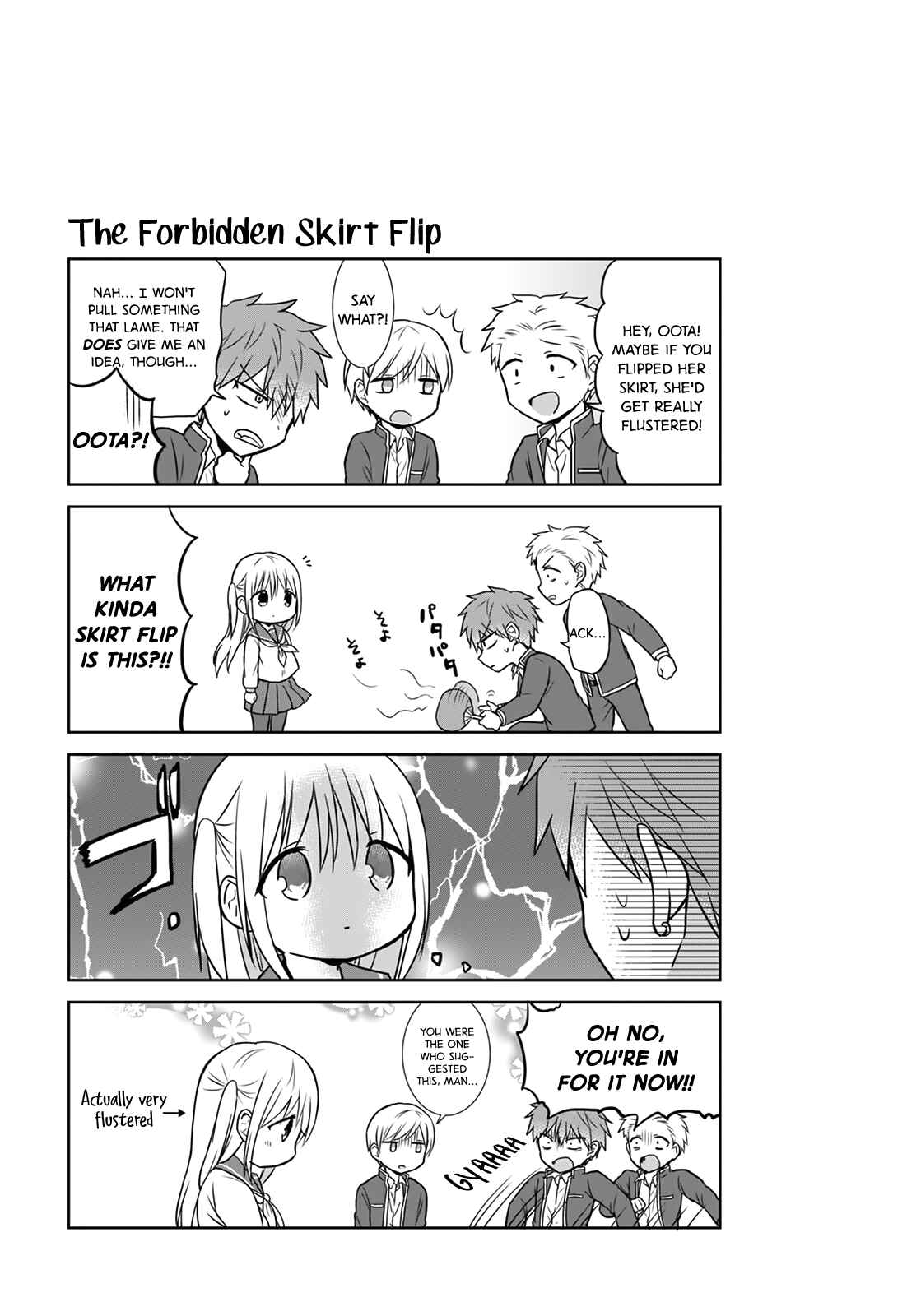 Kao ni Denai Kashiwada-san to Kao ni Deru Oota-kun Chapter 11 - Page 10