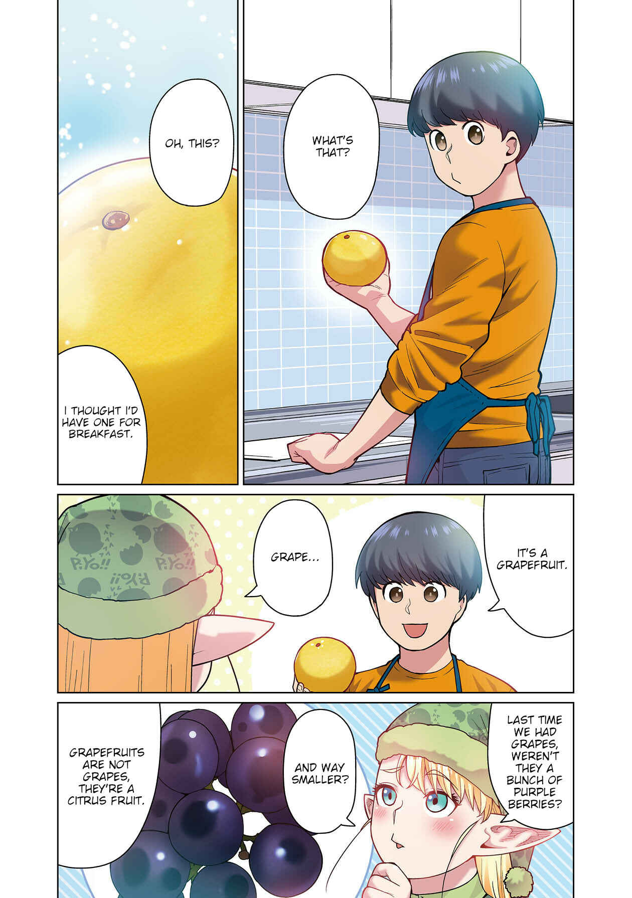 Shin Elf-san wa Yaserarenai. (Official Colored) Chapter 1 - Page 18