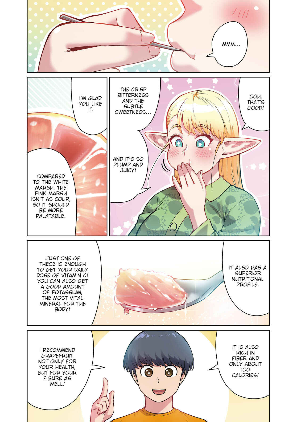Shin Elf-san wa Yaserarenai. (Official Colored) Chapter 1 - Page 22