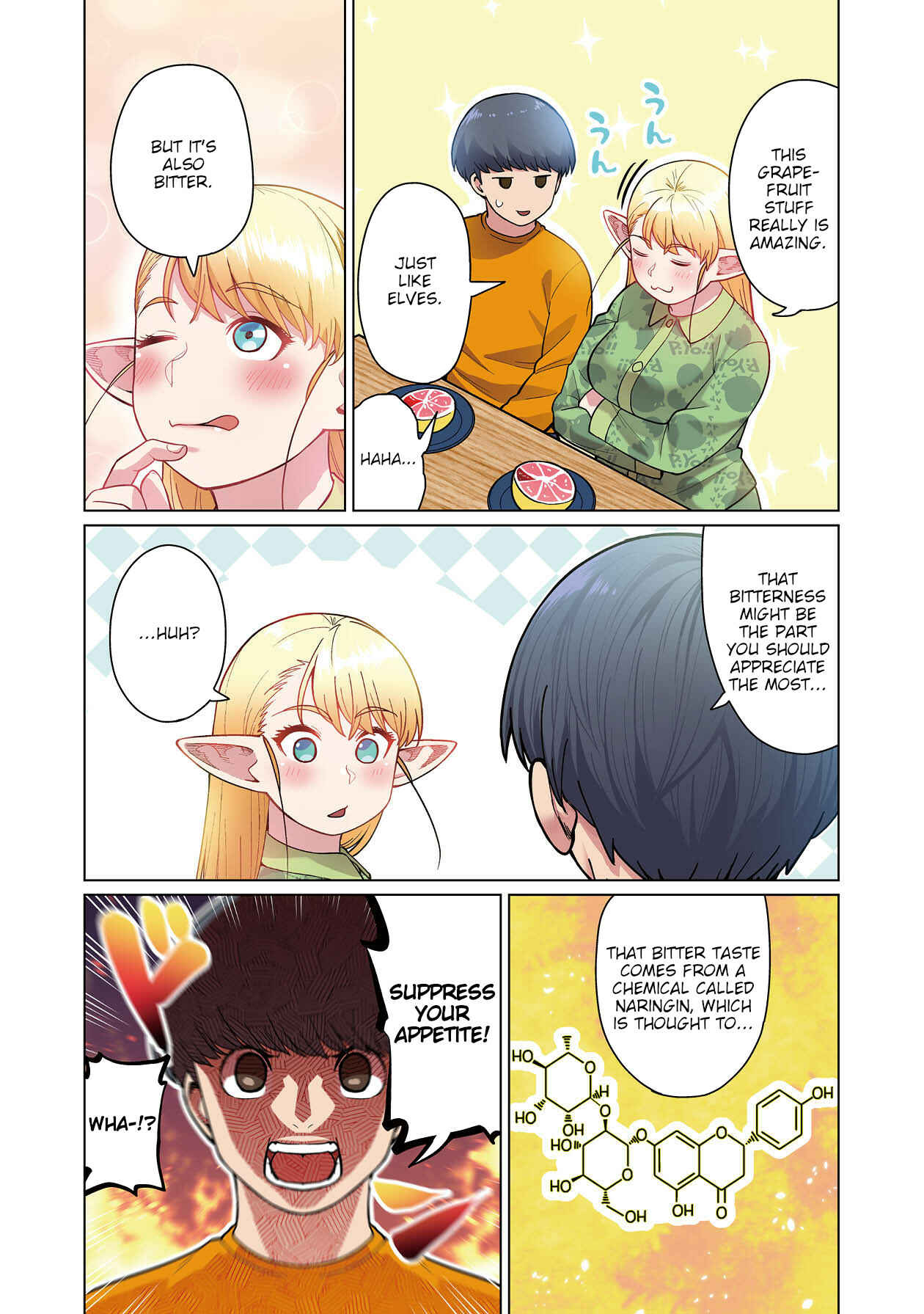 Shin Elf-san wa Yaserarenai. (Official Colored) Chapter 1 - Page 23