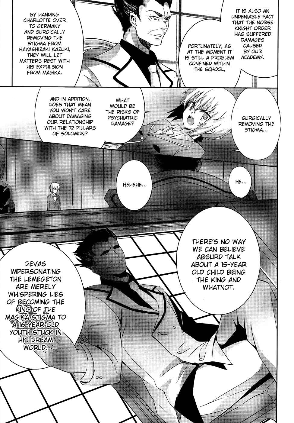 Magika no Kenshi to Shoukan Maou Chapter 26 - Page 11