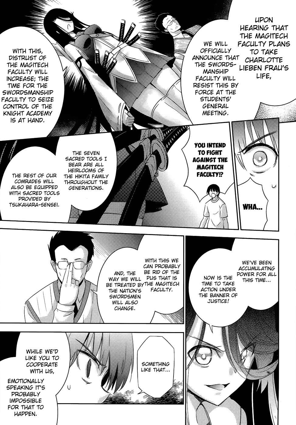 Magika no Kenshi to Shoukan Maou Chapter 26 - Page 31