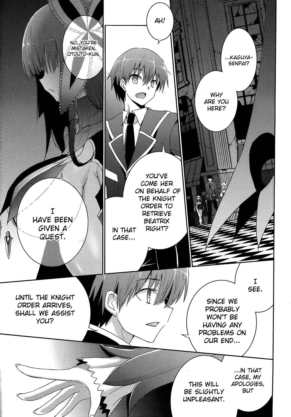 Magika no Kenshi to Shoukan Maou Chapter 26 - Page 7