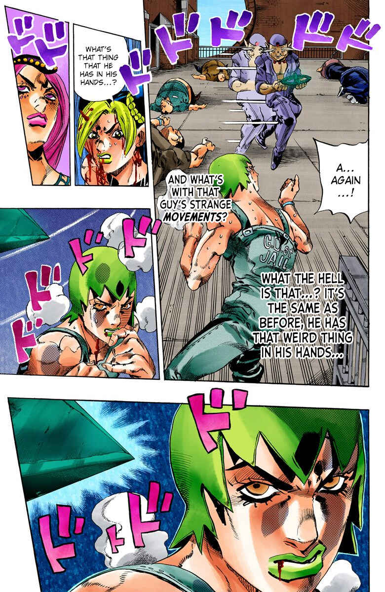 JoJo no Kimyou na Bouken: Part 6 - Stone Ocean Color-ban Chapter 68 - Page 15