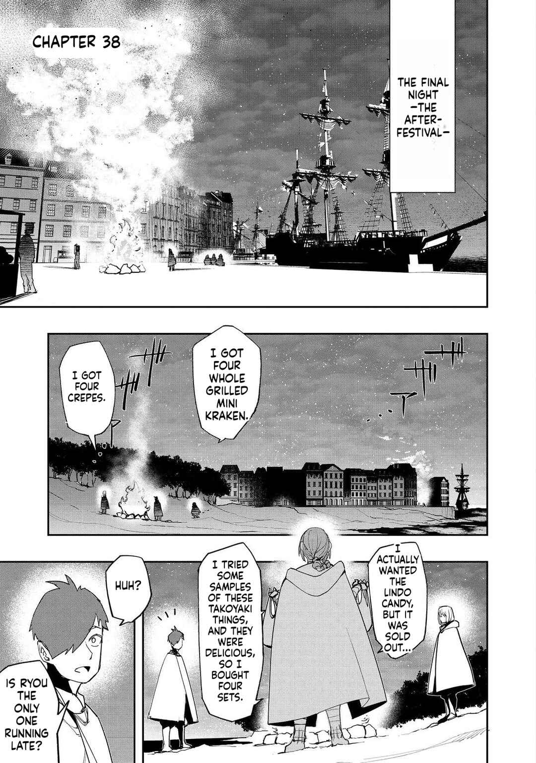 Mizu Zokusei no Mahoutsukai Chapter 38 - Page 1