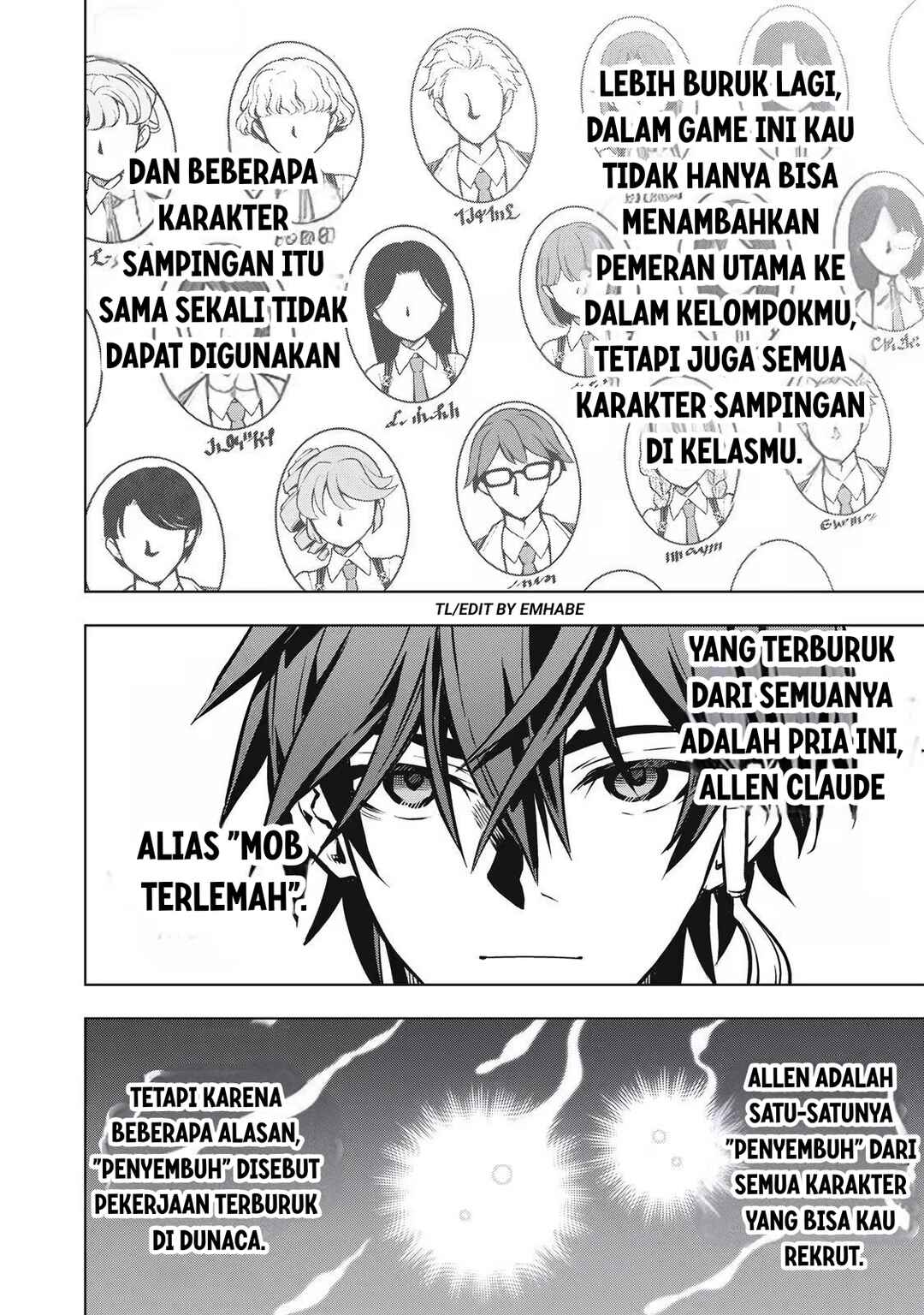 Academy Saikyou no Mob Healer: Shinigee Sekai no Mob ni Tensei Shita Ore wa, Hazure Job [Healer] to Gensaku Chishiki de Musou Suru Chapter 1.1 - Page 22