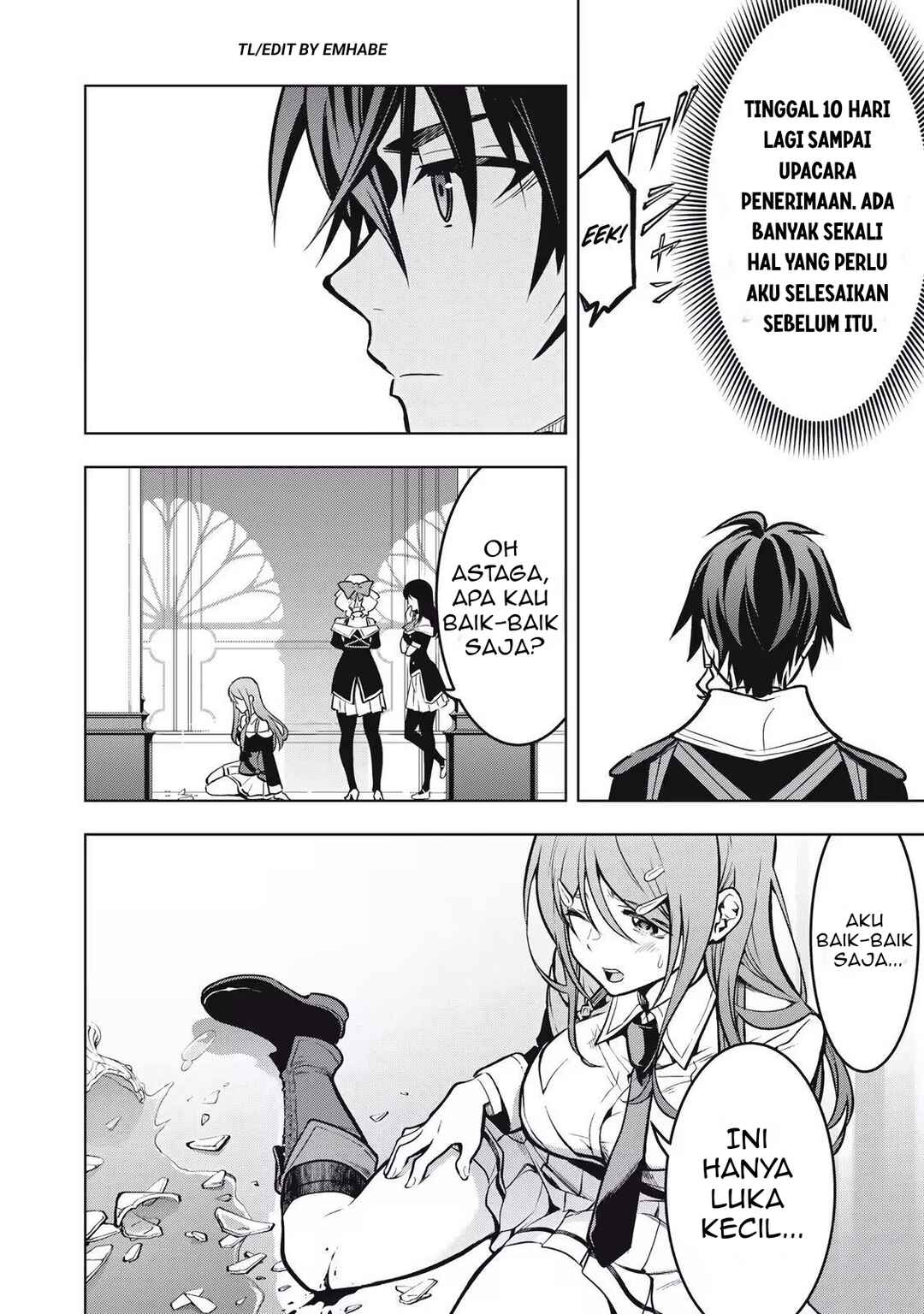 Academy Saikyou no Mob Healer: Shinigee Sekai no Mob ni Tensei Shita Ore wa, Hazure Job [Healer] to Gensaku Chishiki de Musou Suru Chapter 1.1 - Page 24