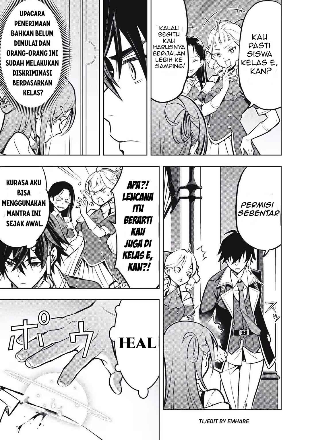 Academy Saikyou no Mob Healer: Shinigee Sekai no Mob ni Tensei Shita Ore wa, Hazure Job [Healer] to Gensaku Chishiki de Musou Suru Chapter 1.1 - Page 25