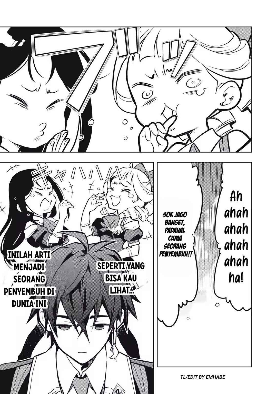 Academy Saikyou no Mob Healer: Shinigee Sekai no Mob ni Tensei Shita Ore wa, Hazure Job [Healer] to Gensaku Chishiki de Musou Suru Chapter 1.1 - Page 27