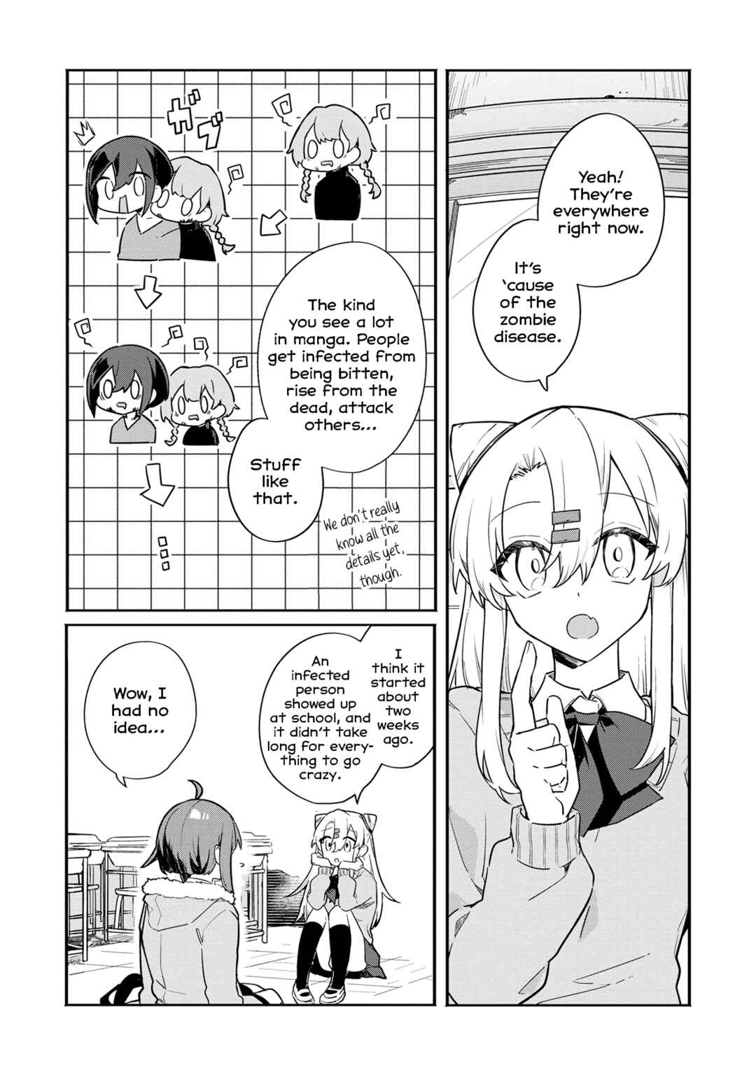 Hajimete no Otomodachi wa Zombie deshita Chapter 1 - Page 22