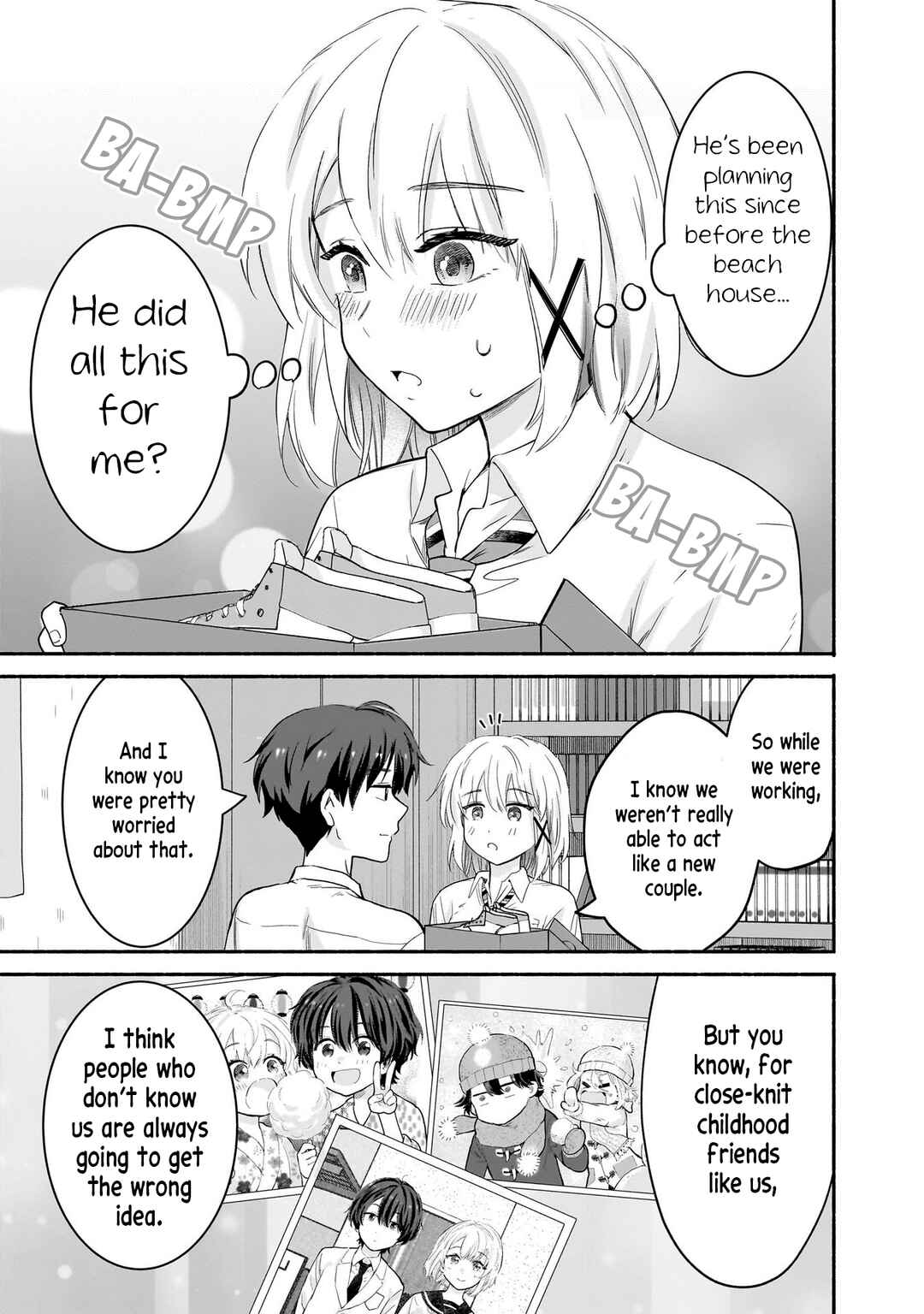 Nee, Mou Isso Tsukiacchau? Osananajimi no Bishoujo ni Tanomarete, Kamofura Kareshi Hajimemashita Chapter 36 - Page 17