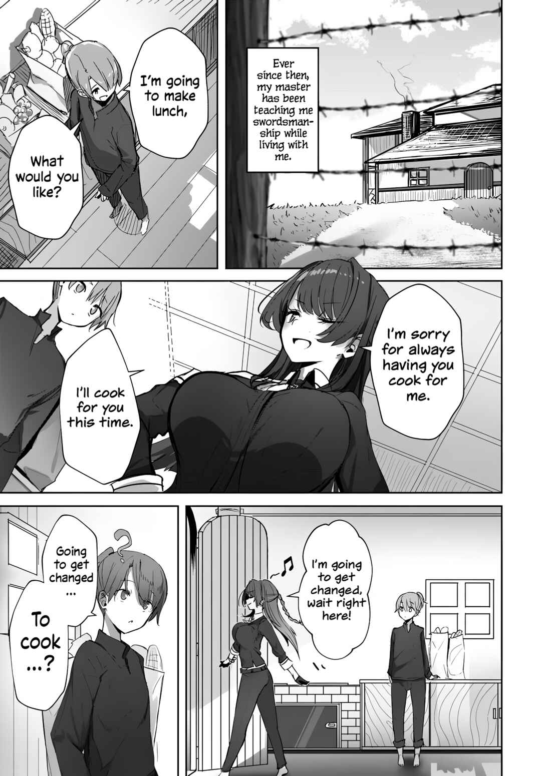 Doukyo Shiteiru Kensei no Onna Shishou ga Kawaisugite Mainichi Shiawase desu Chapter 1 - Page 22