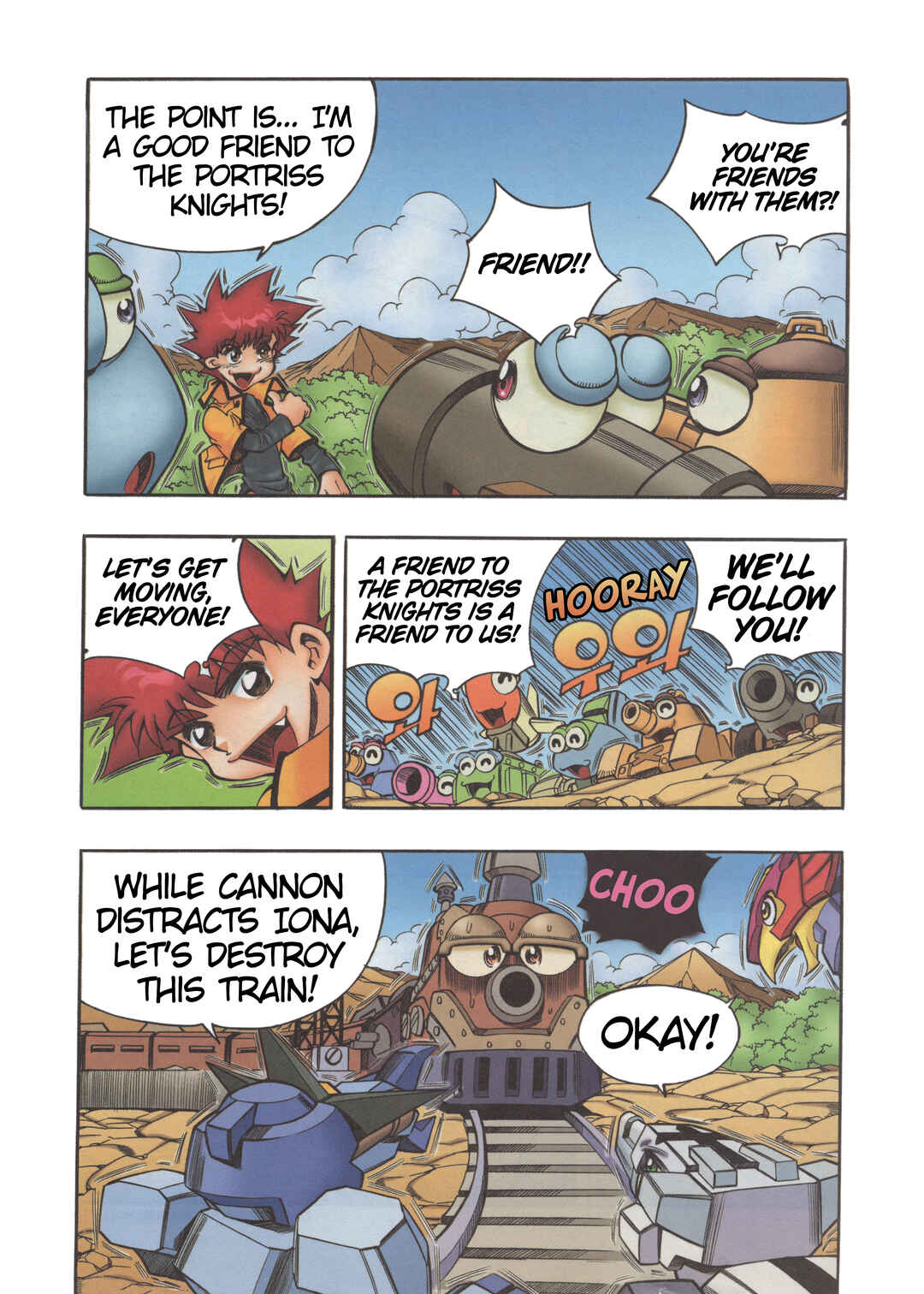 Tank Knight Portriss Chapter 5 - Page 8